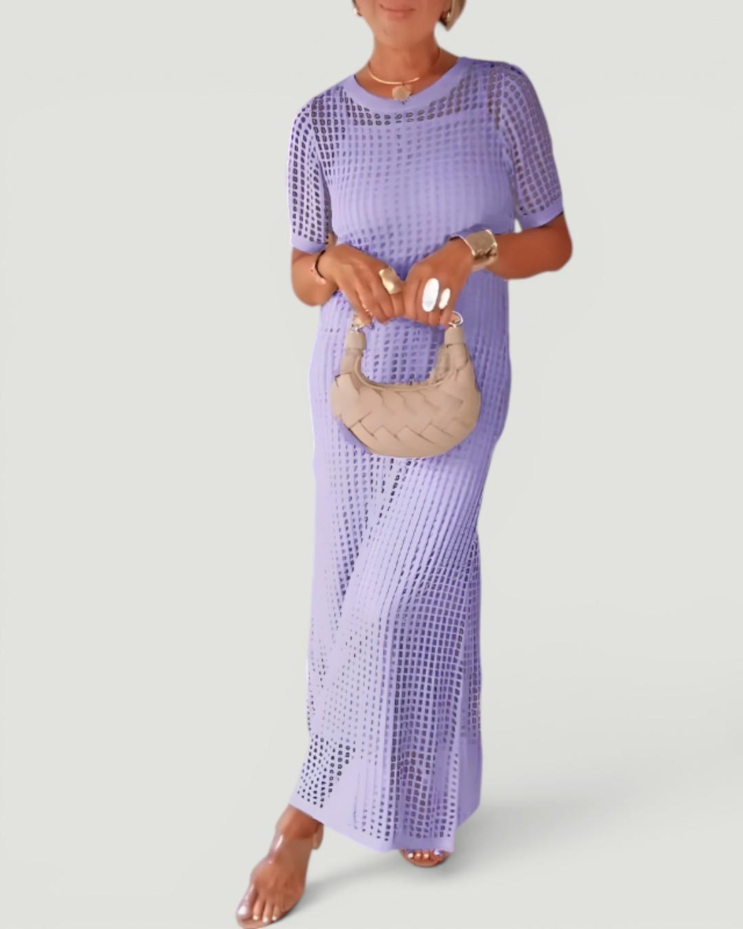 Ariella™ Elegant Cut-Out Maxi Dress
