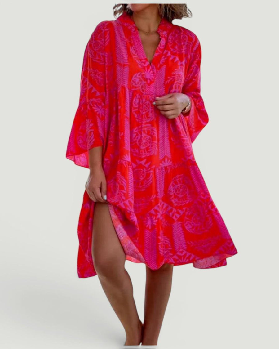 Galilea™  Boho Loose Sleeve Dress