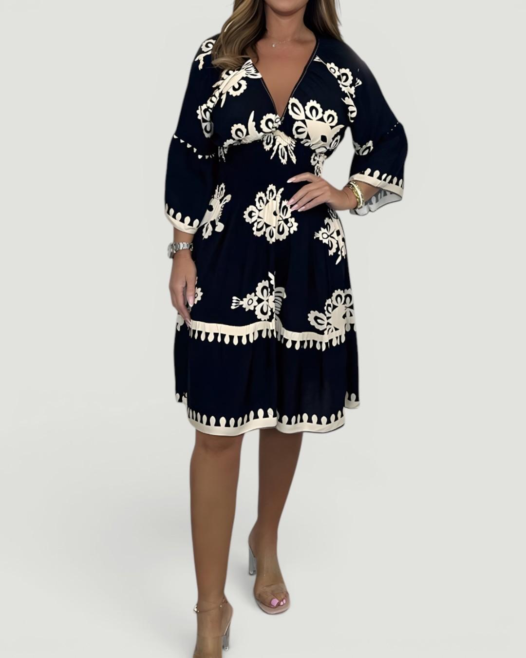 Emmeline™ Flattering Knee-Length Dress