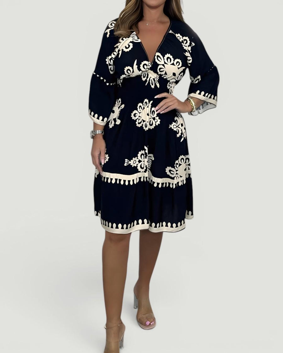 Emmeline™ Flattering Knee-Length Dress