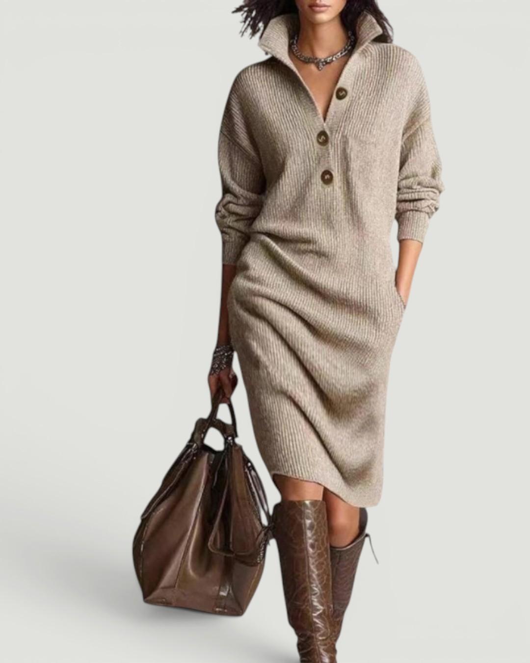 Madalyn™ Cozy Elegant Knit Dress