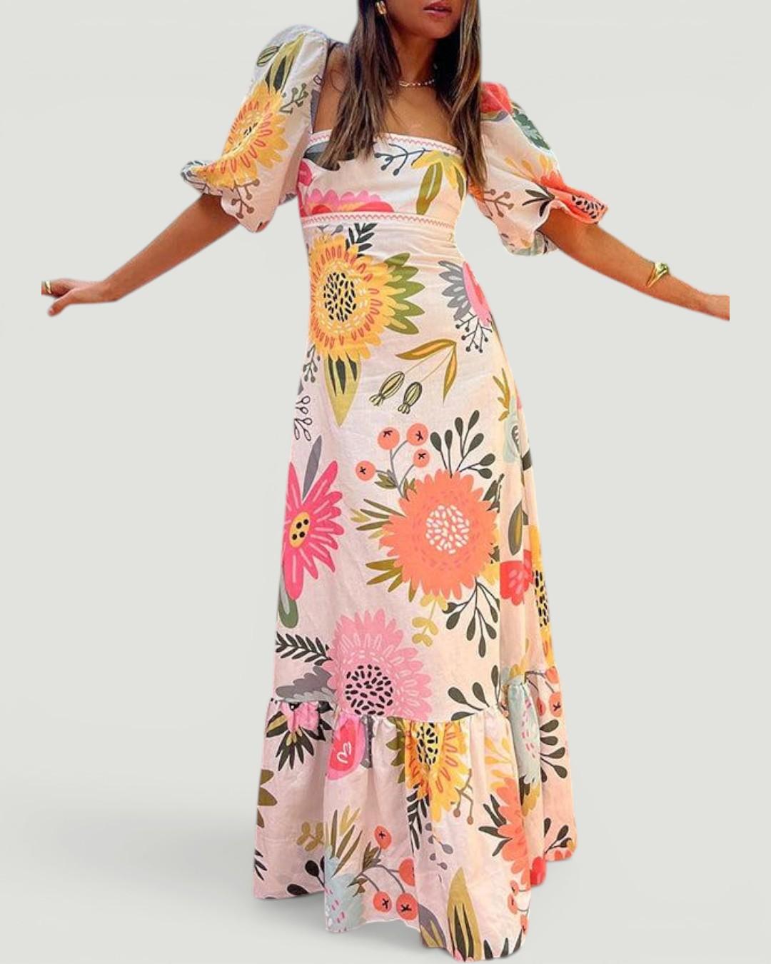 Luna™  Floral Maxi Dress