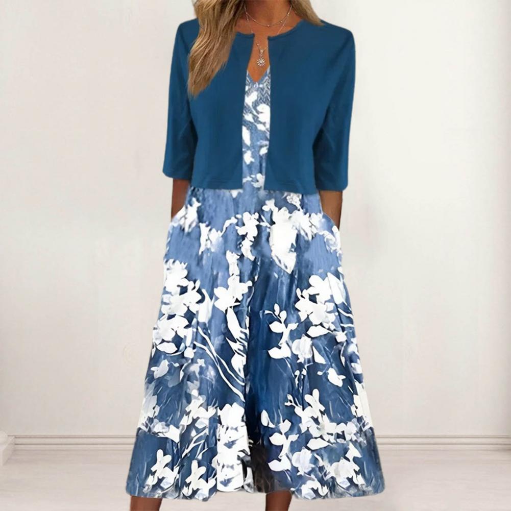 Rose™ Elegant Dress & Jacket