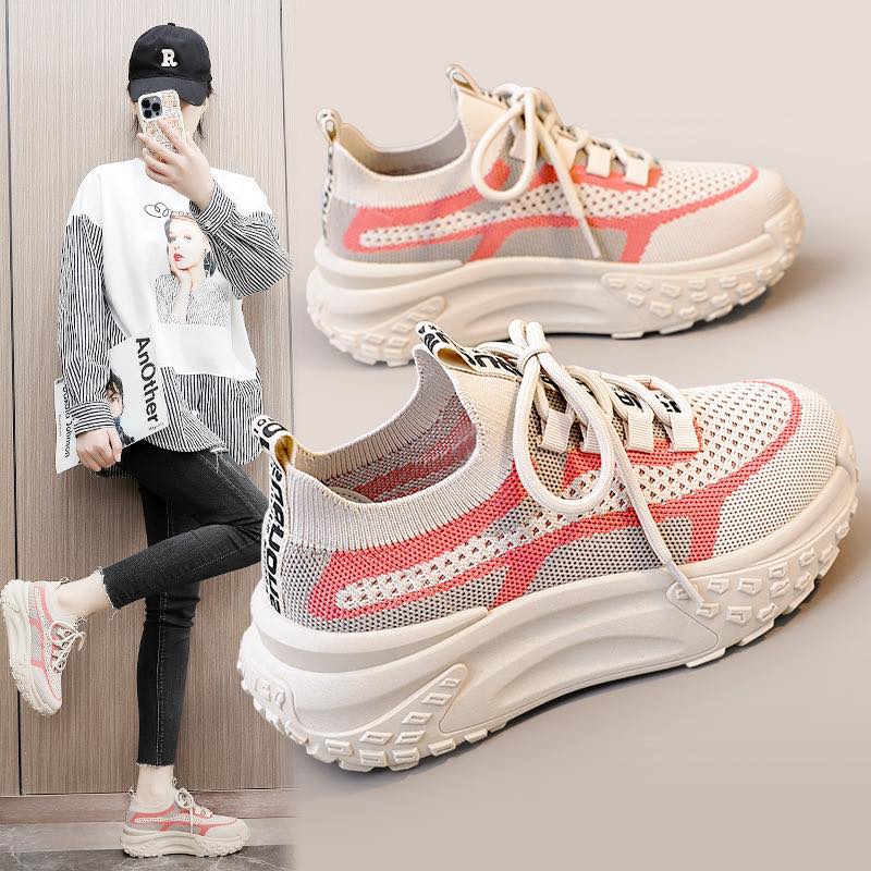 LEISA™ BREATHABLE TRENDY KNIT MESH ORTHO SNEAKERS