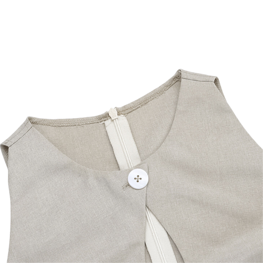 Giulia™ Linen Dress with 2 handy pockets