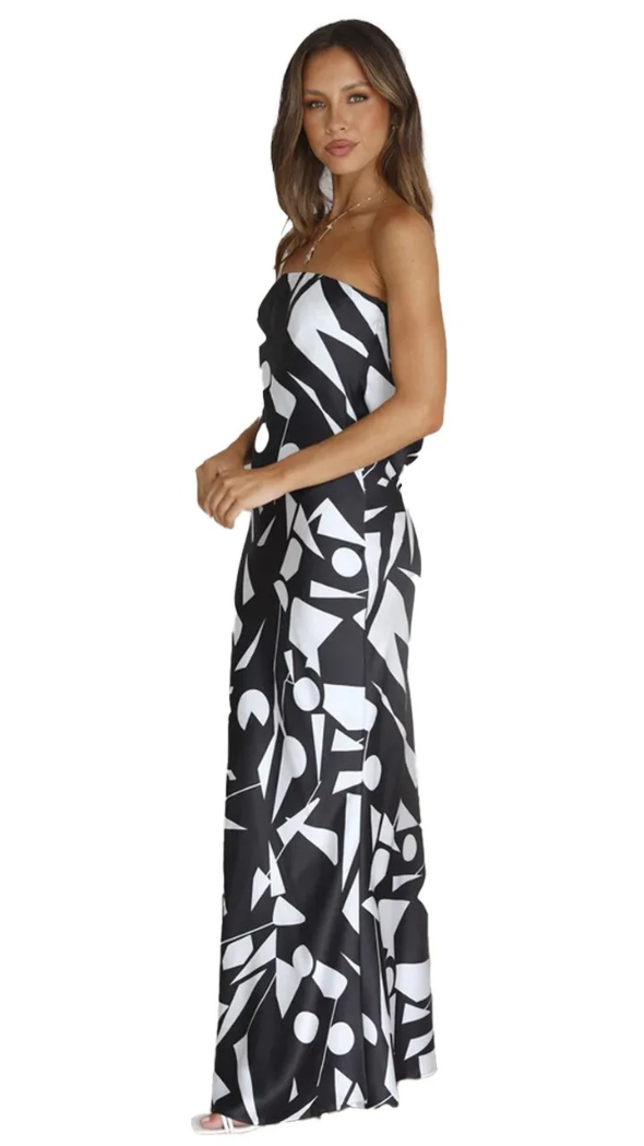 Grecia™  Stylish Strapless Maxi Dress