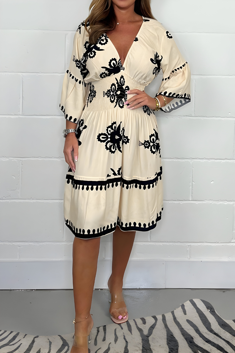 Emmeline™ Flattering Knee-Length Dress