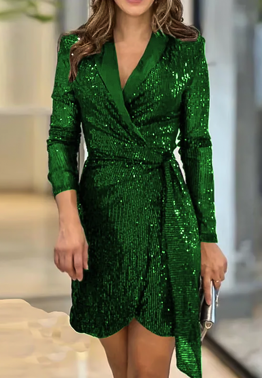 Darla™ Sequin Blazer Dress