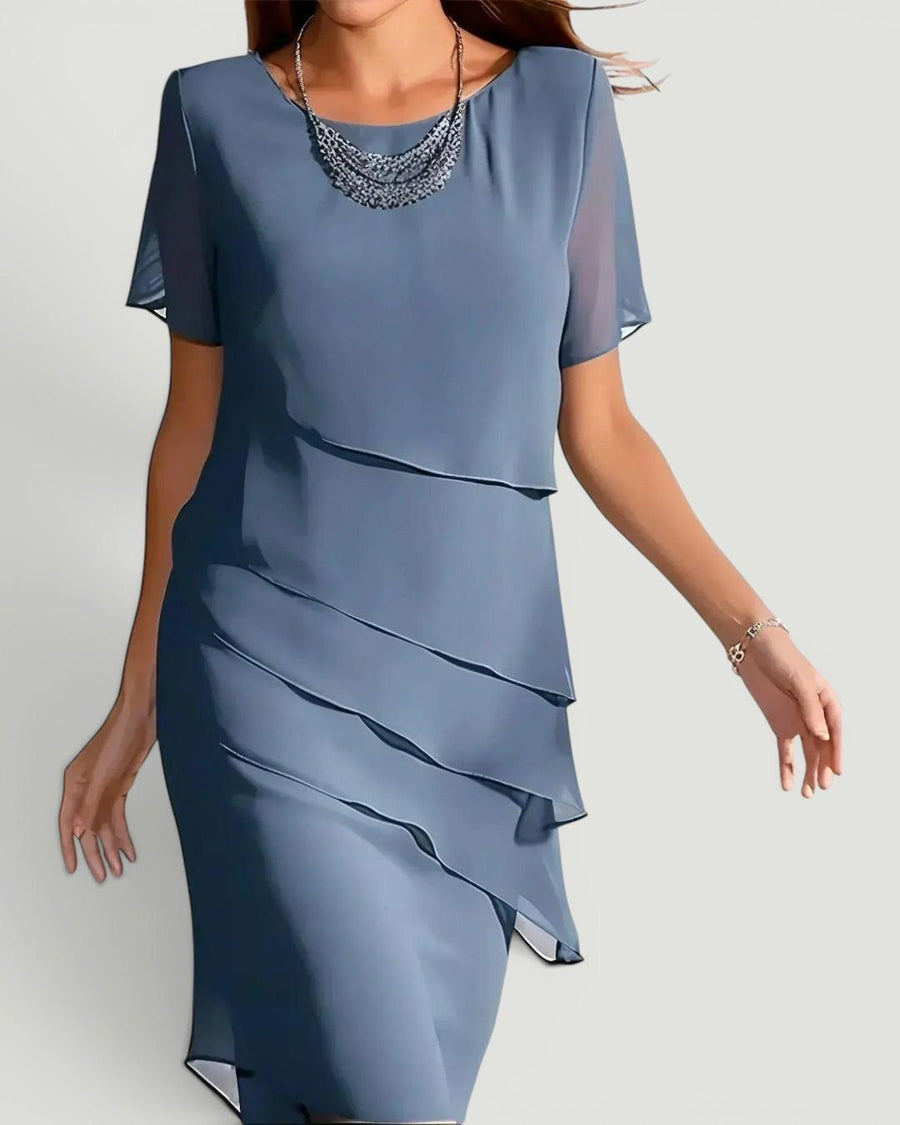 Nabila™ Flowy Tummy Covering Dress