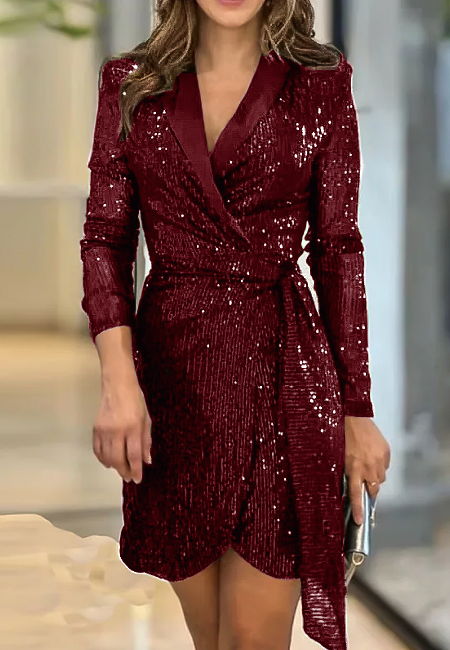 Darla™ Sequin Blazer Dress