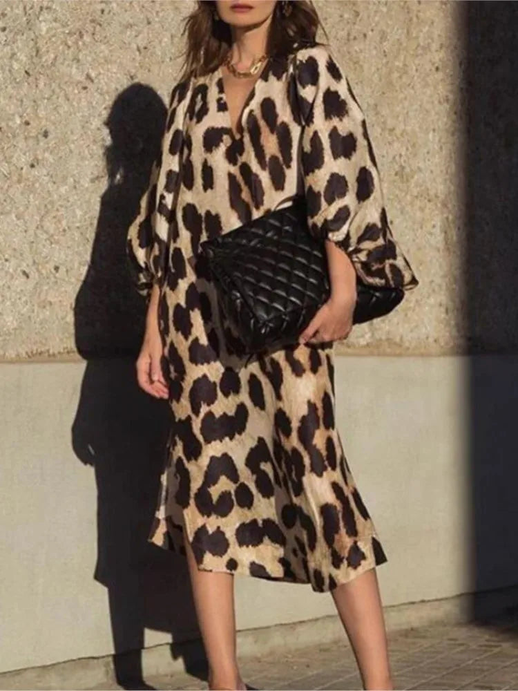 Milya™ Leopard Print Dress