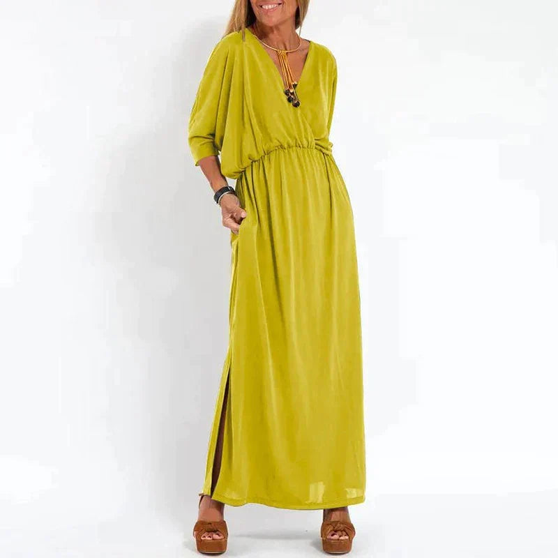 Naomi™  Long Vintage Dress