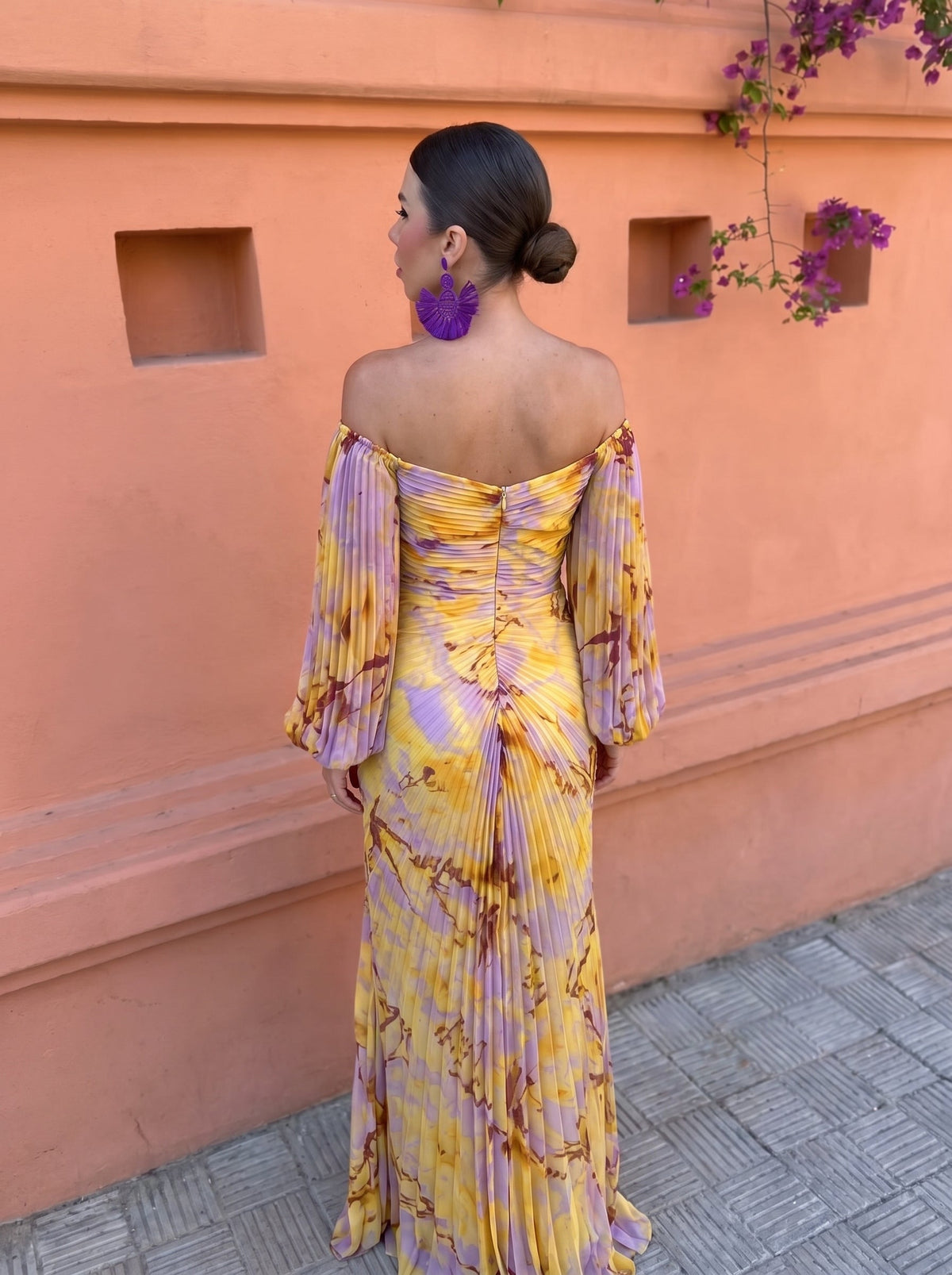 Oriana™ Sunset Bloom Maxi Dress