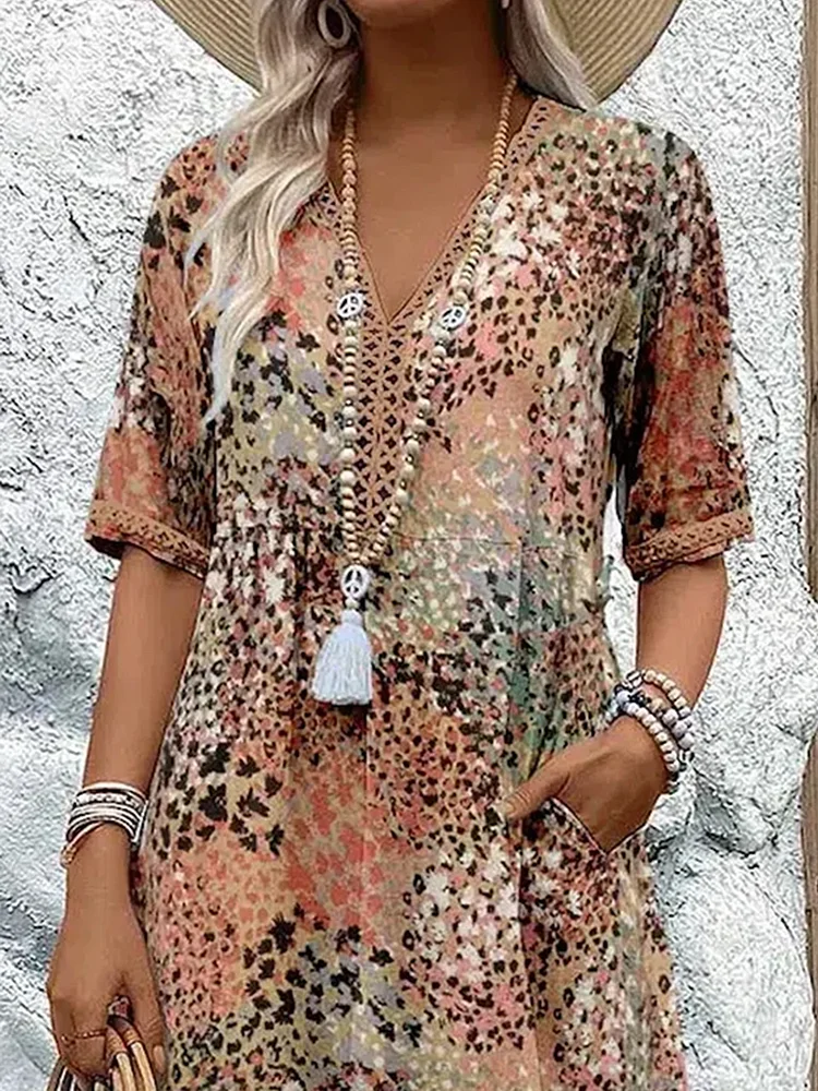 Jessica™  Effortless Midi Dress