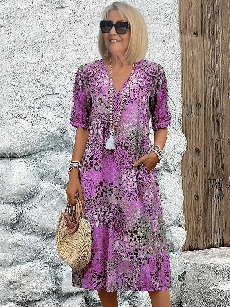 Jessica™  Effortless Midi Dress