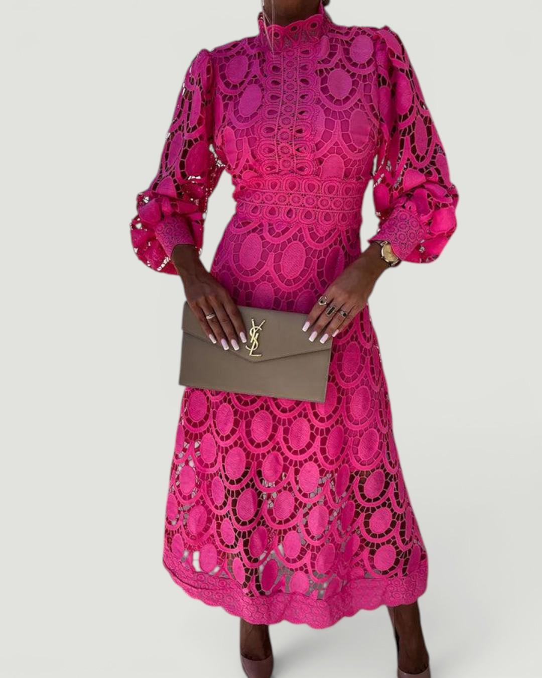Kathryn™ Elegant Long Sleeve Maxi Dress