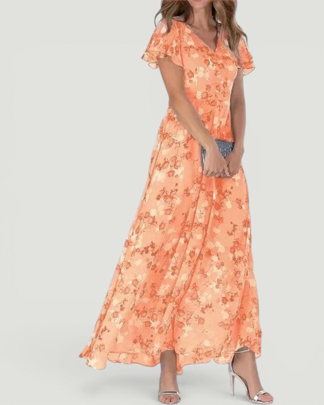 Grace™  Glamorous Floral Wrap Dress
