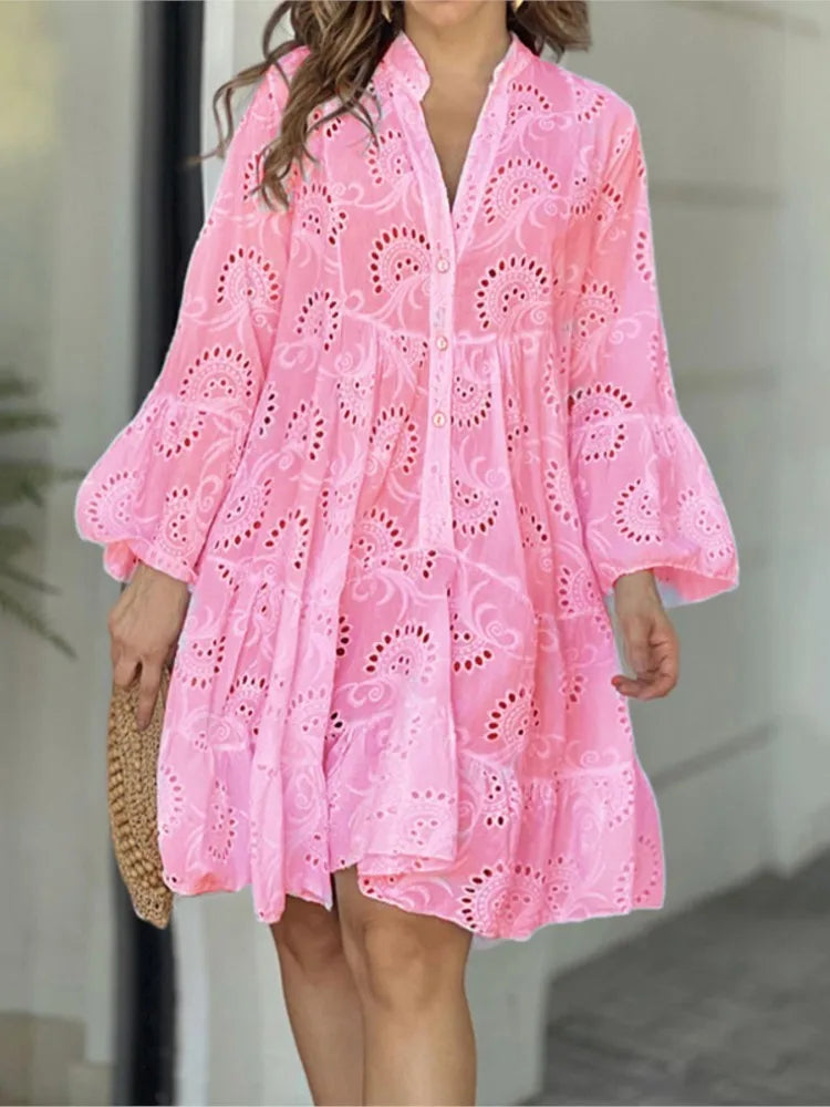 Ginnifer™  Boho Lace Dress