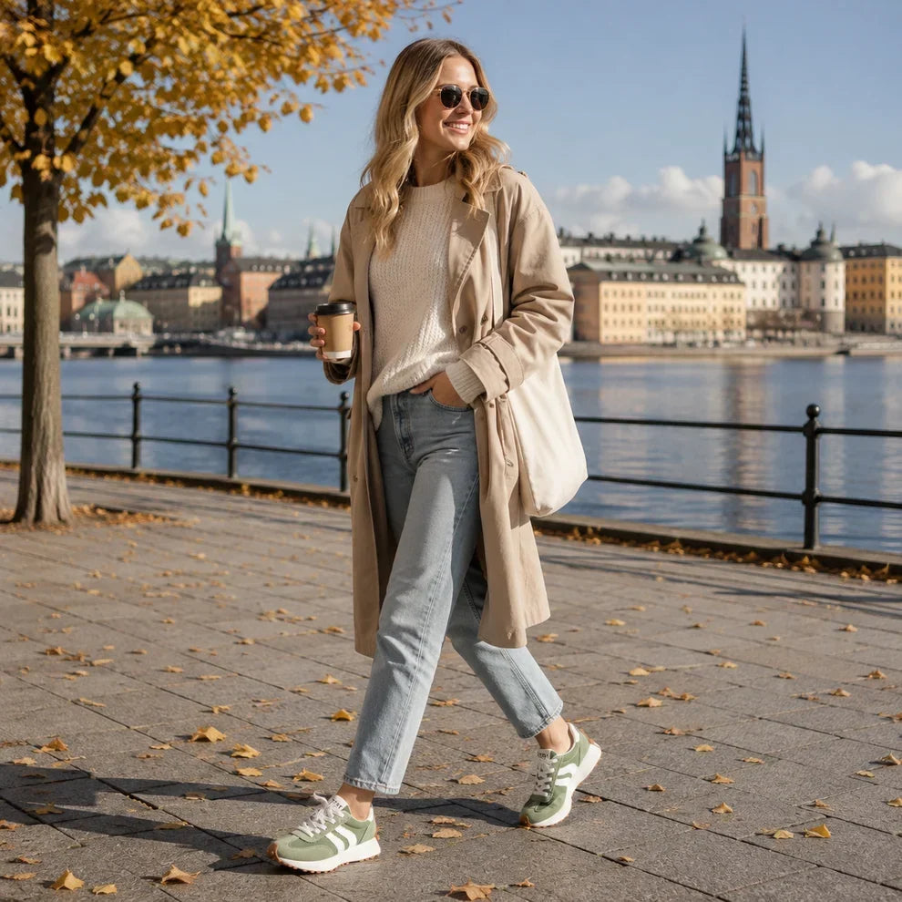 Orthopedic Lightweight Comfort Trainers | Wide Fit Everyday Shoes