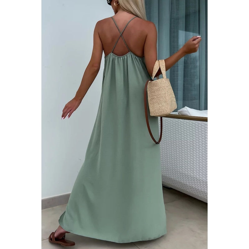Phoebe™ Backless Bohemian Beach Dress